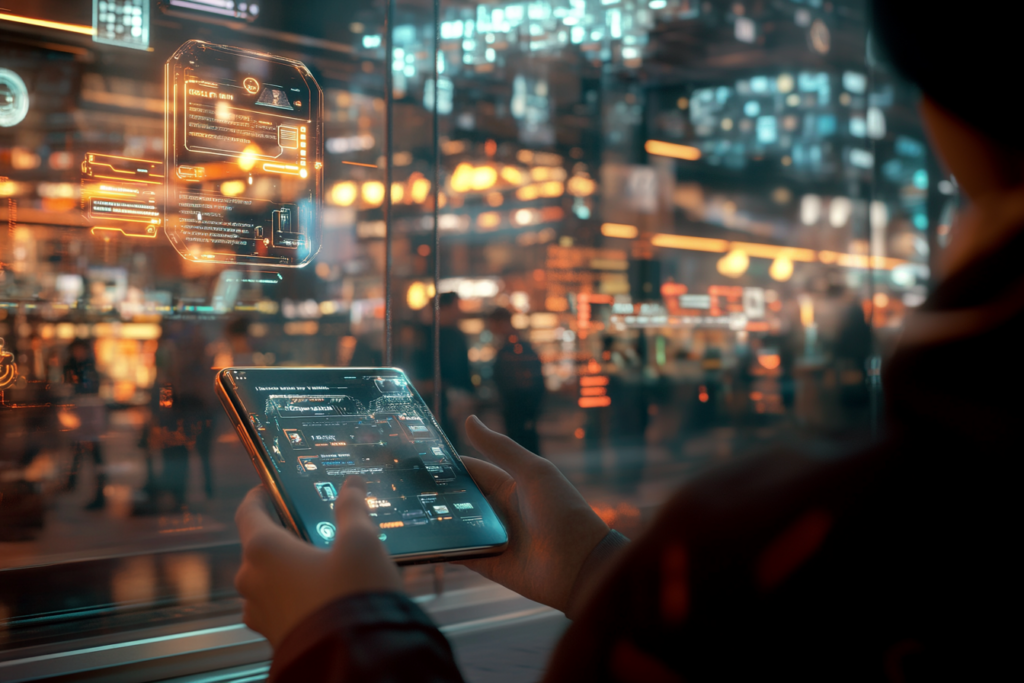 Conversational commerce illustration