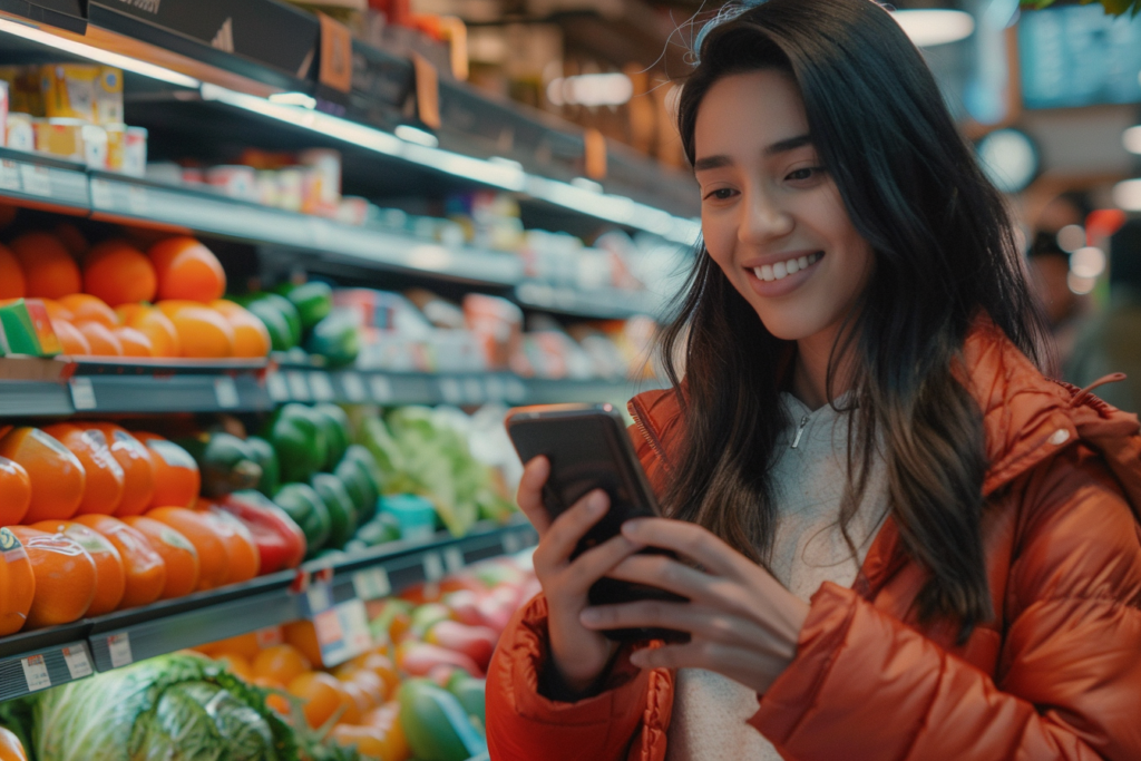 Conversational Commerce in grocery store